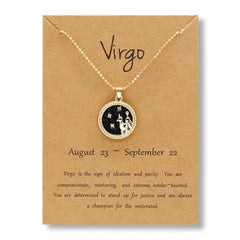 Gold Zodiac Sign Necklace