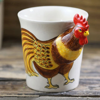 3D Rooster Mug