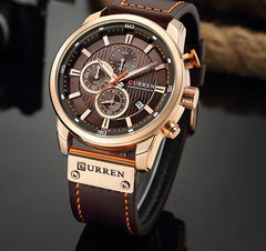 Sports Leather Watch