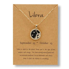 Gold Zodiac Sign Necklace