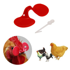 Rooster Anti-Pecking Eye Glasses